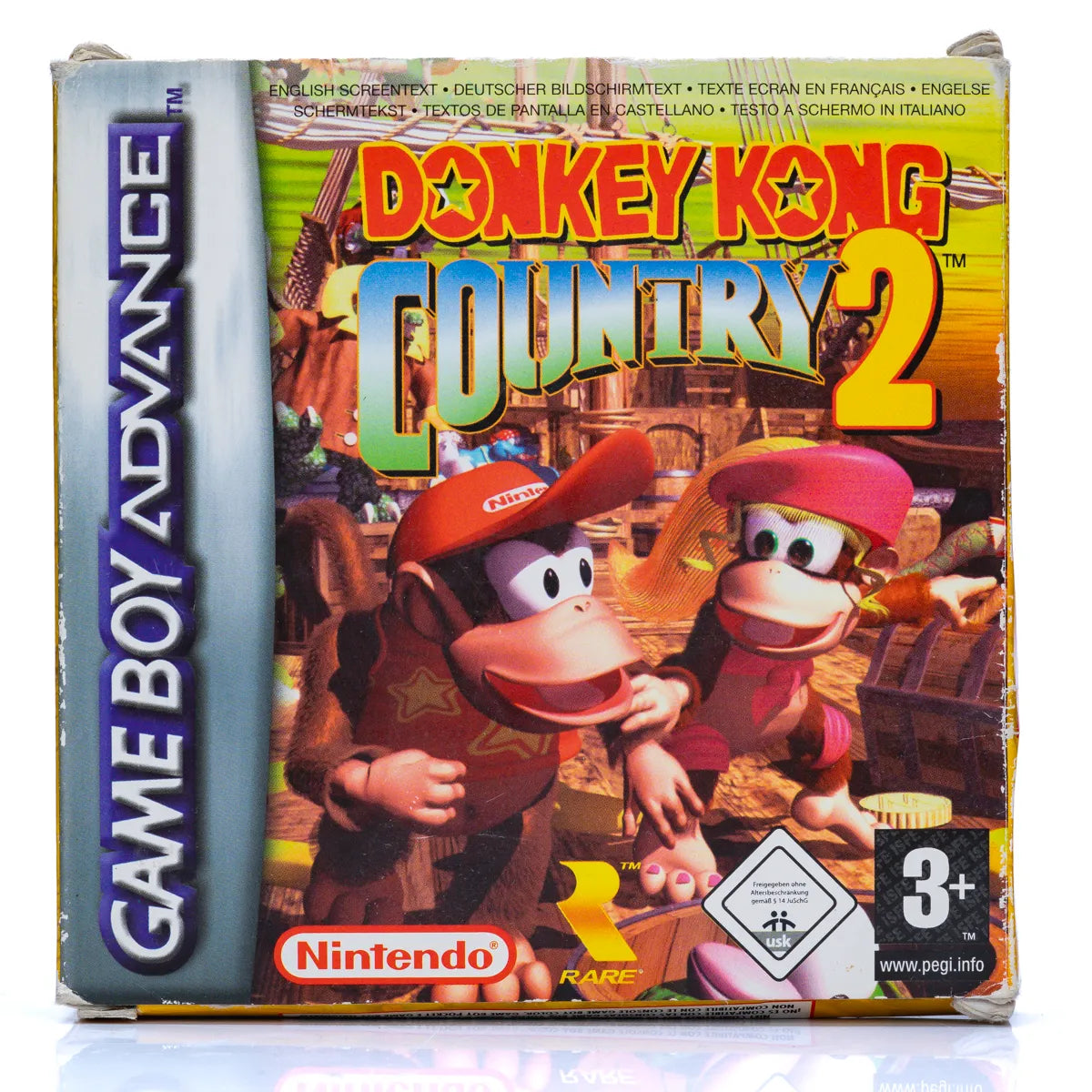 Donkey Kong Country 2 - GBA spill (I eske) - Retrospillkongen