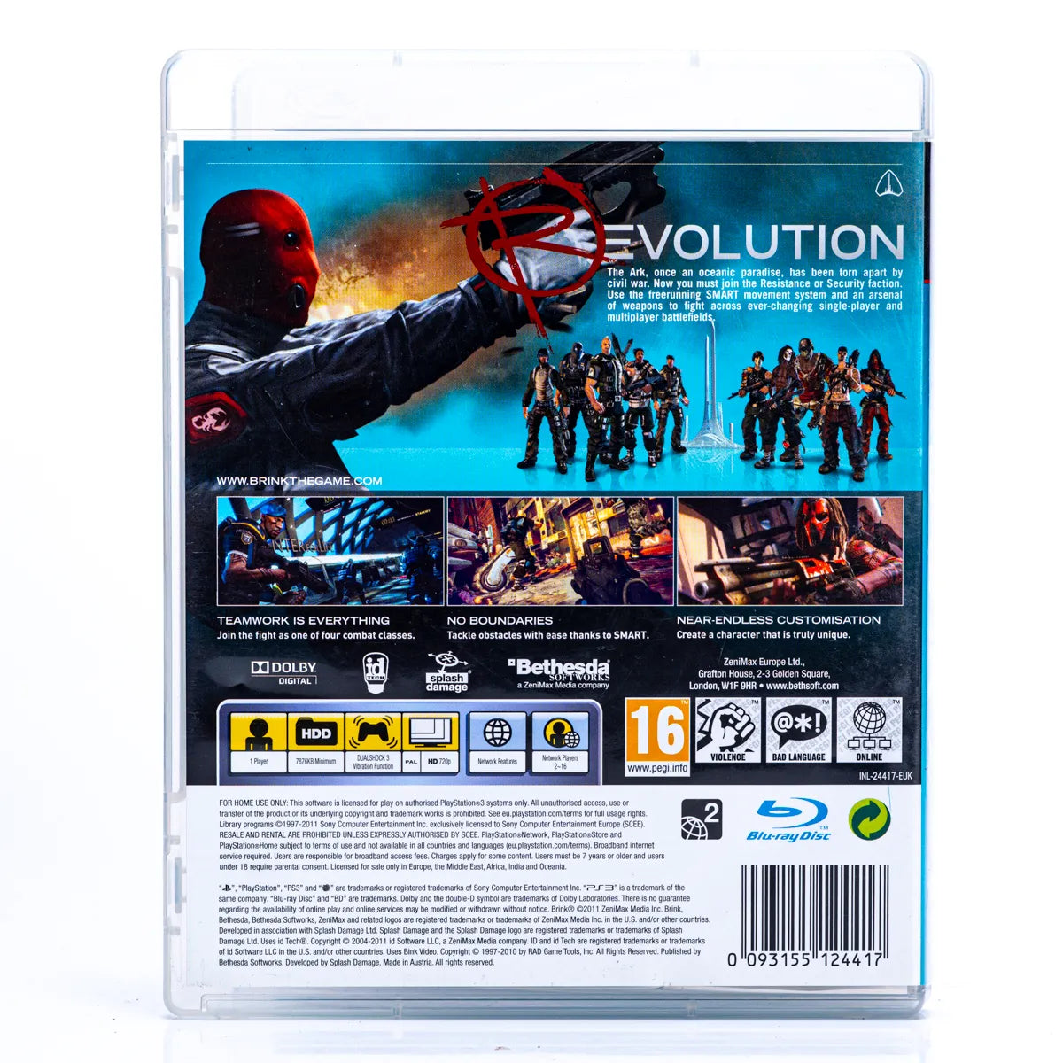 Brink- PS3 spill - Retrospillkongen