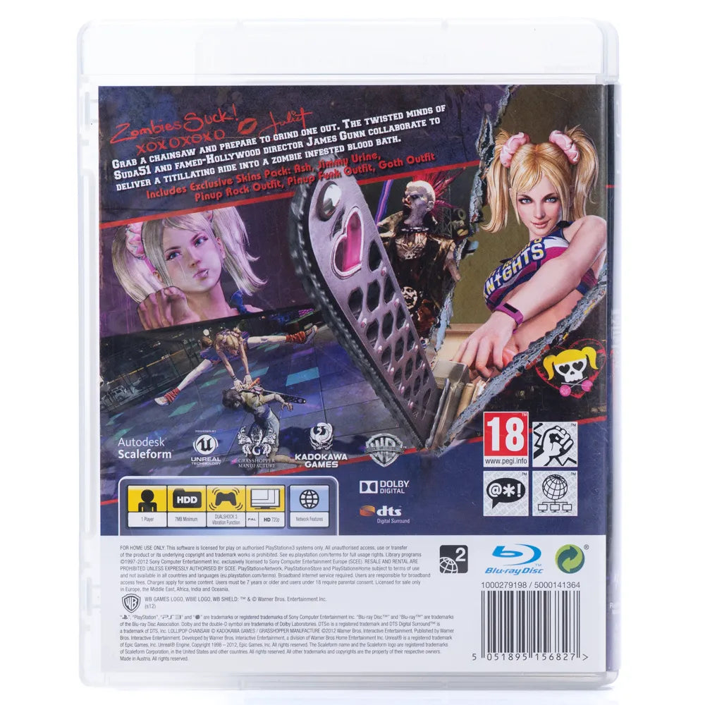 Lollipop Chainsaw: Nordic Edition - PS3 spill - Retrospillkongen