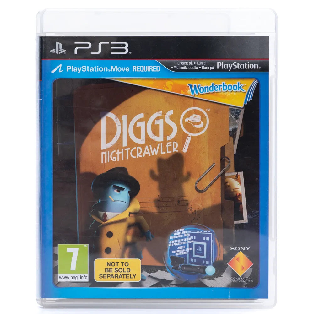 Wonderbook: Diggs Nightcrawler - PS3 spill - Retrospillkongen