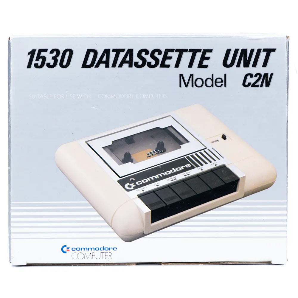 Original Commodore 1530 Datasette Kassettspiller til C64 (i Eske)