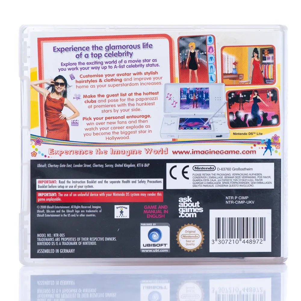 Imagine: Movie Star - Nintendo DS spill - Retrospillkongen