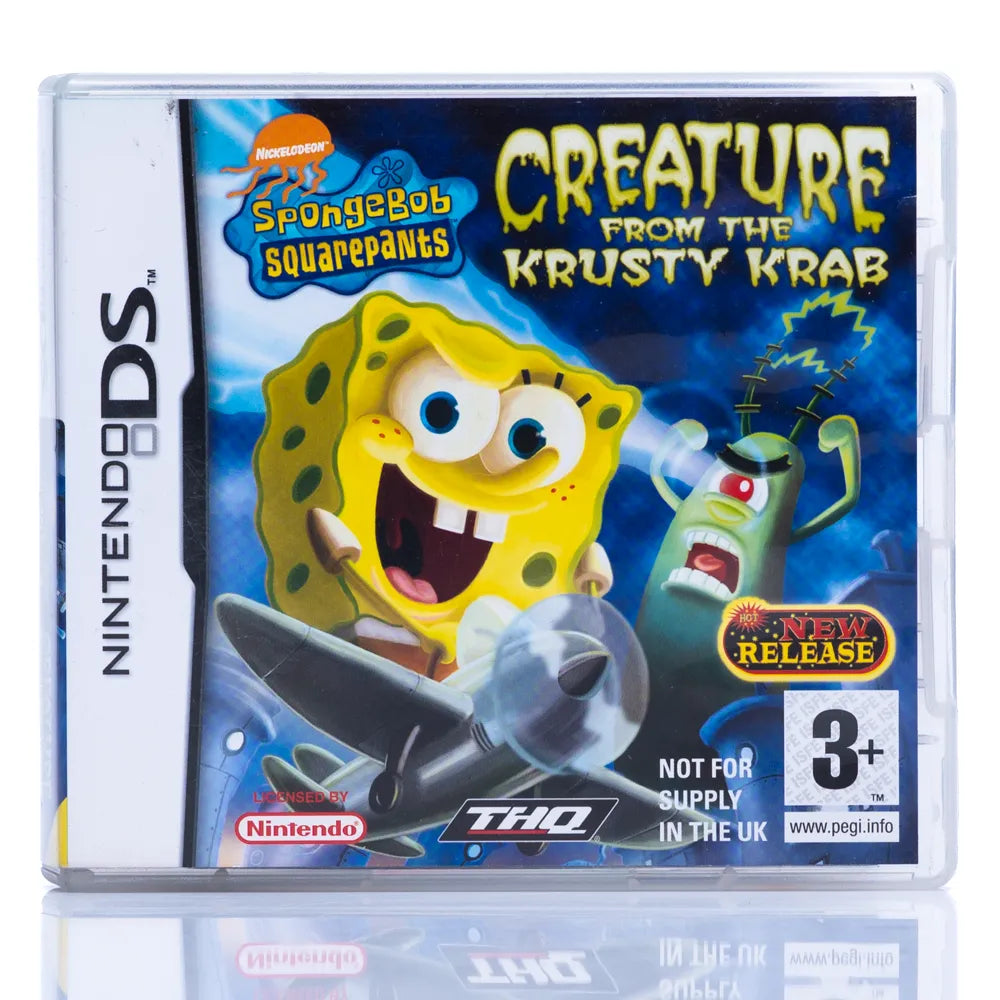 SpongeBob SquarePants: Creature from the Krusty Krab - Nintendo DS spill - Retrospillkongen