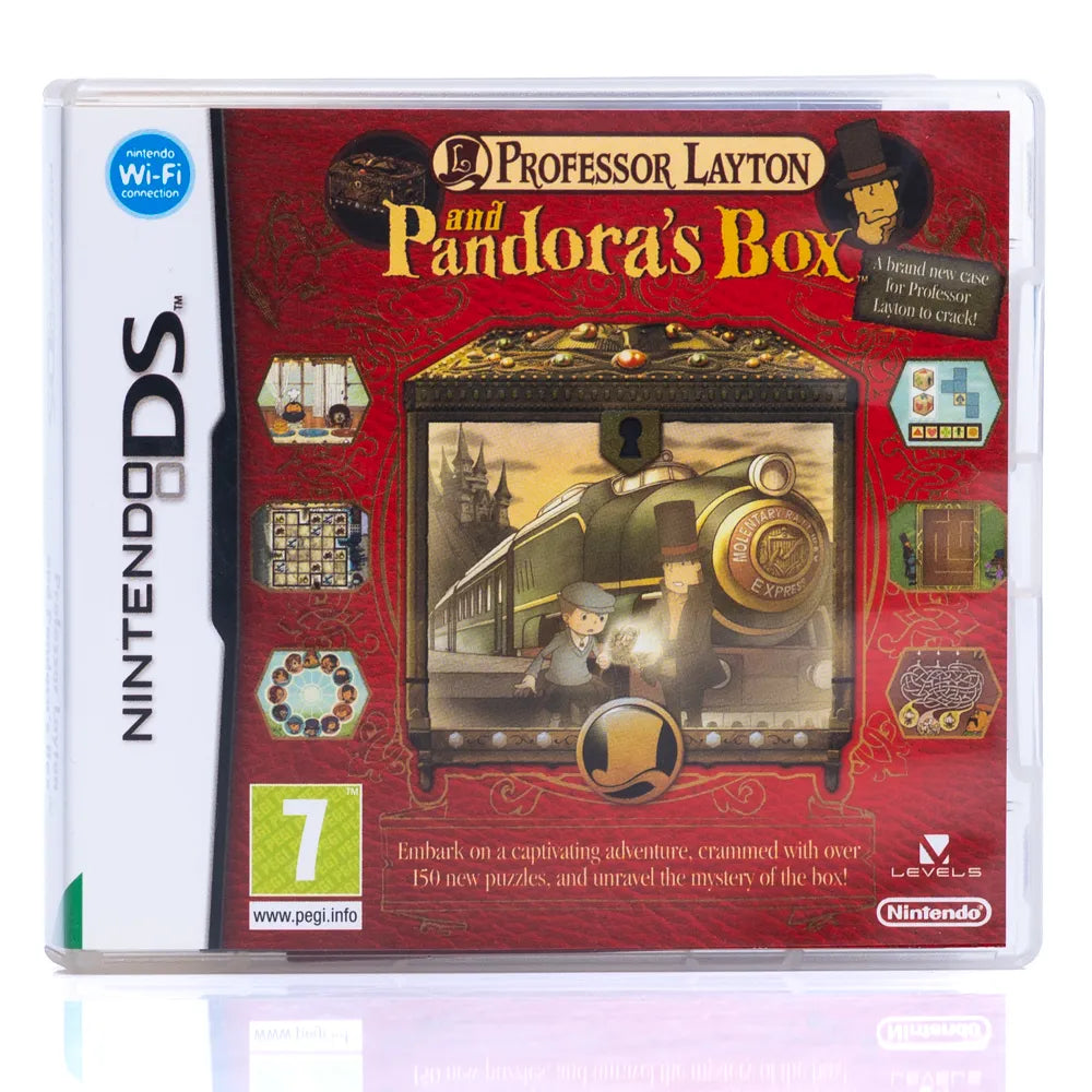 Professor Layton and Pandora’s Box - Nintendo DS spill - Retrospillkongen