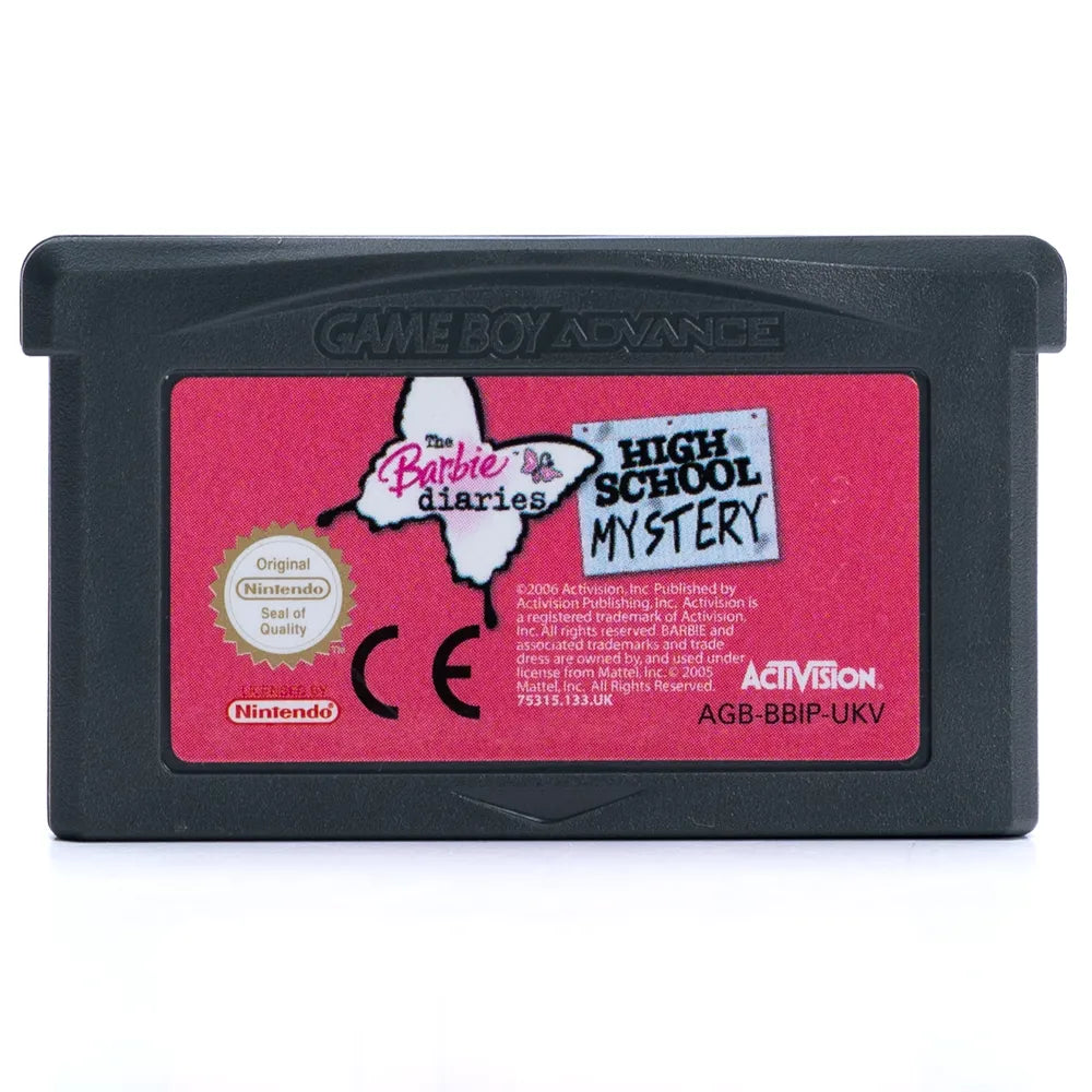 The Barbie Diaries: High School Mystery - GBA spill