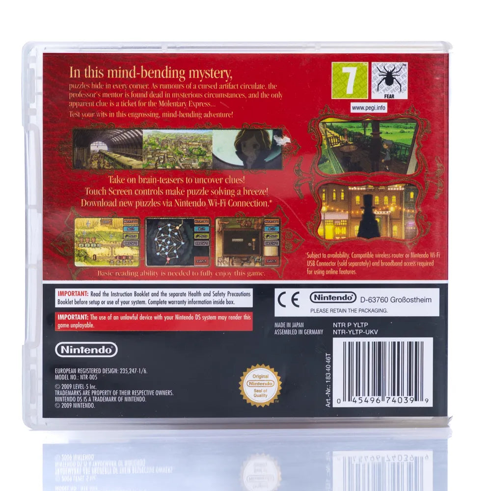 Professor Layton and Pandora’s Box - Nintendo DS spill - Retrospillkongen