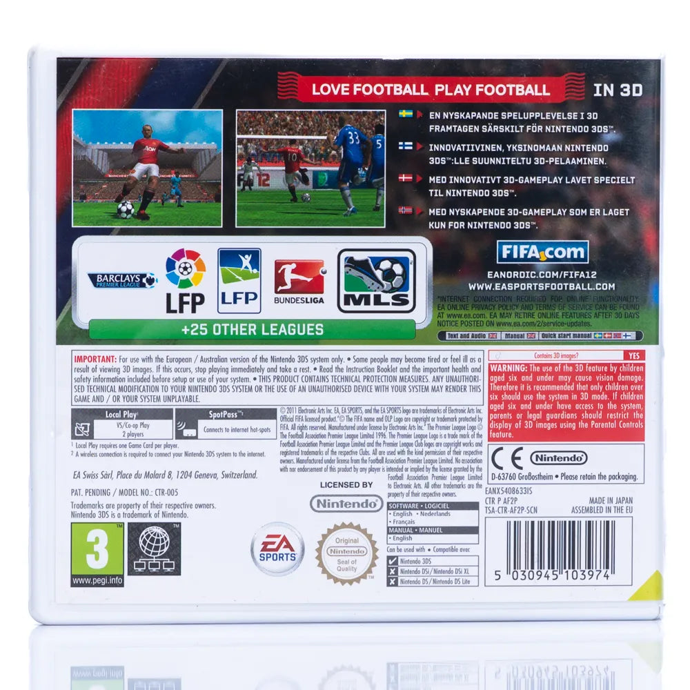 FIFA 12 - Nintendo 3DS spill - Retrospillkongen