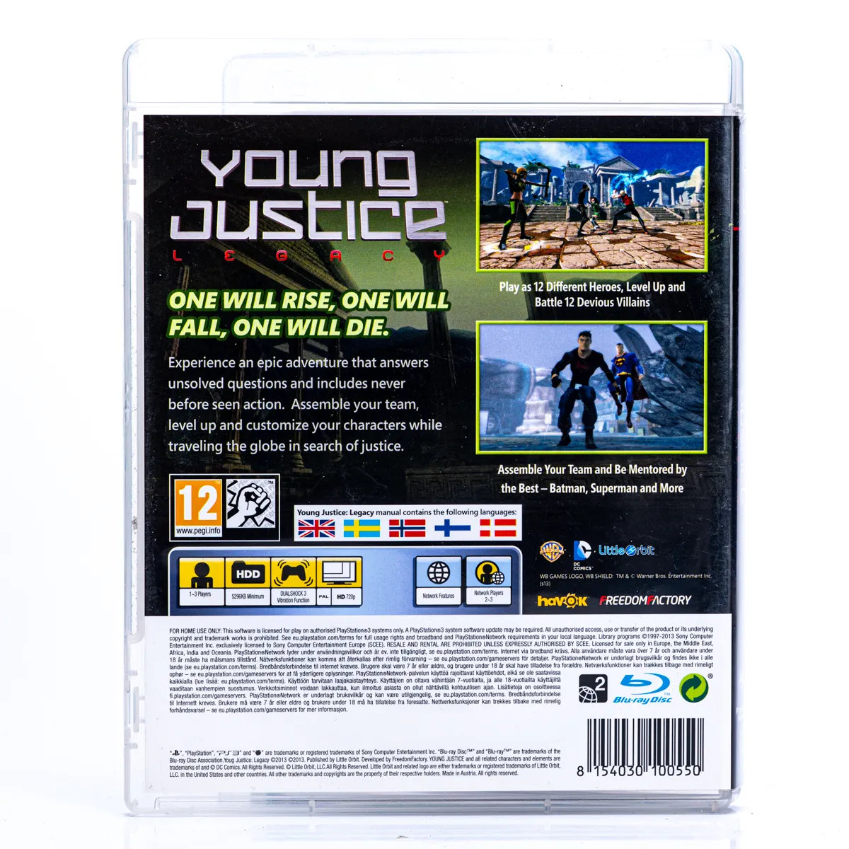 Young Justice: Legacy - PS3 Spill - Retrospillkongen