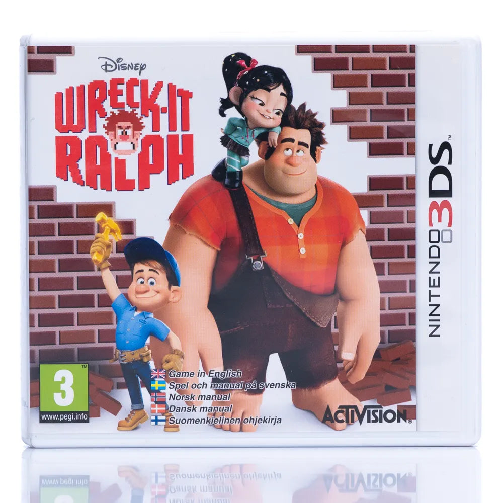 Wreck-It Ralph - Nintendo 3DS spill - Retrospillkongen