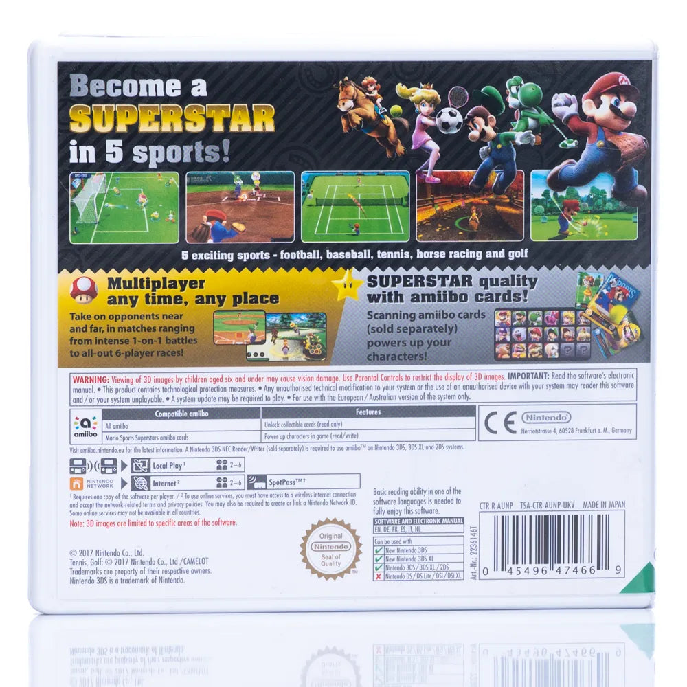 Mario Sports Superstars - Nintendo 3DS spill - Retrospillkongen