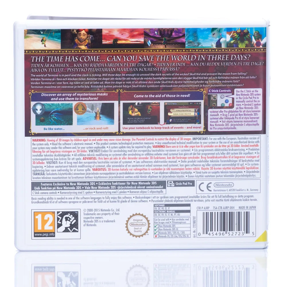 The Legend of Zelda Majora's Mask 3D - Nintendo 3DS spill - Retrospillkongen
