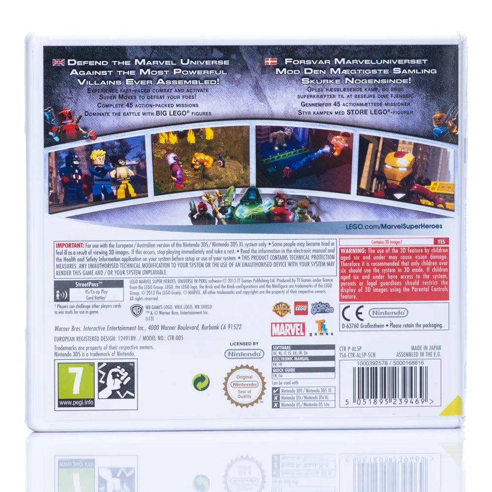 LEGO Marvel Super Heroes: Universe in Peril - Nintendo 3DS - Retrospillkongen