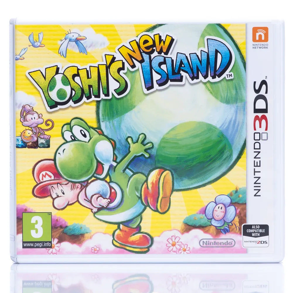 Yoshi's New Island - Nintendo 3DS spill - Retrospillkongen