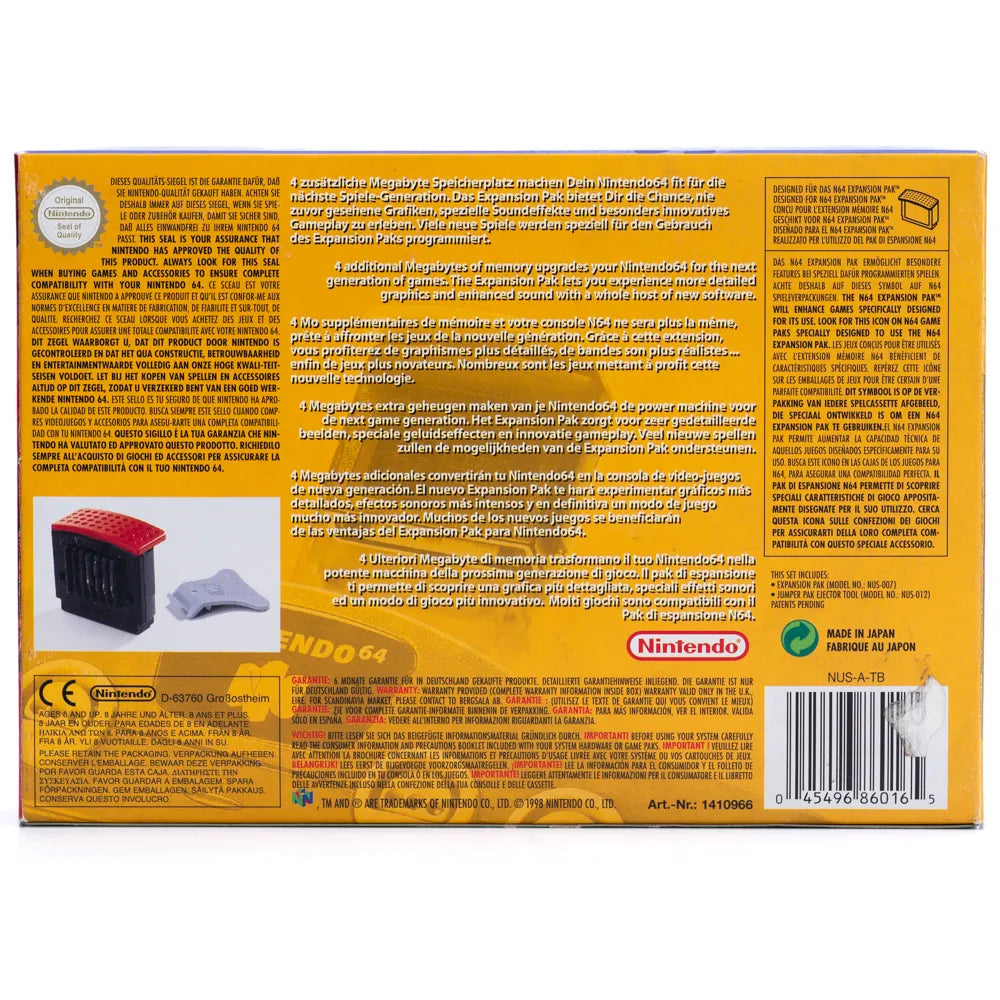 Original Nintendo 64 Expansion Pak (N64) (I eske) - Retrospillkongen