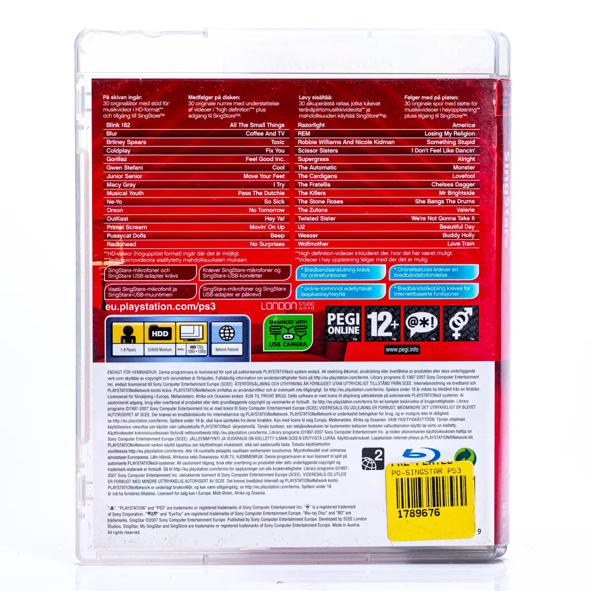 Singstar Singstore - PS3 - Retrospillkongen