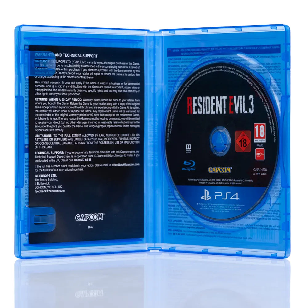Resident Evil 3 - PS4 spill