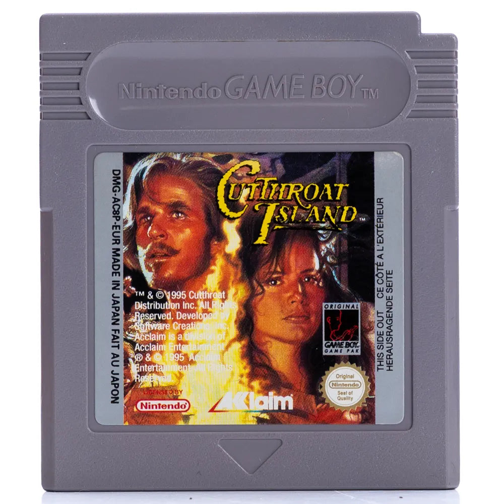 Cutthroat Island - Game Boy spill - Retrospillkongen