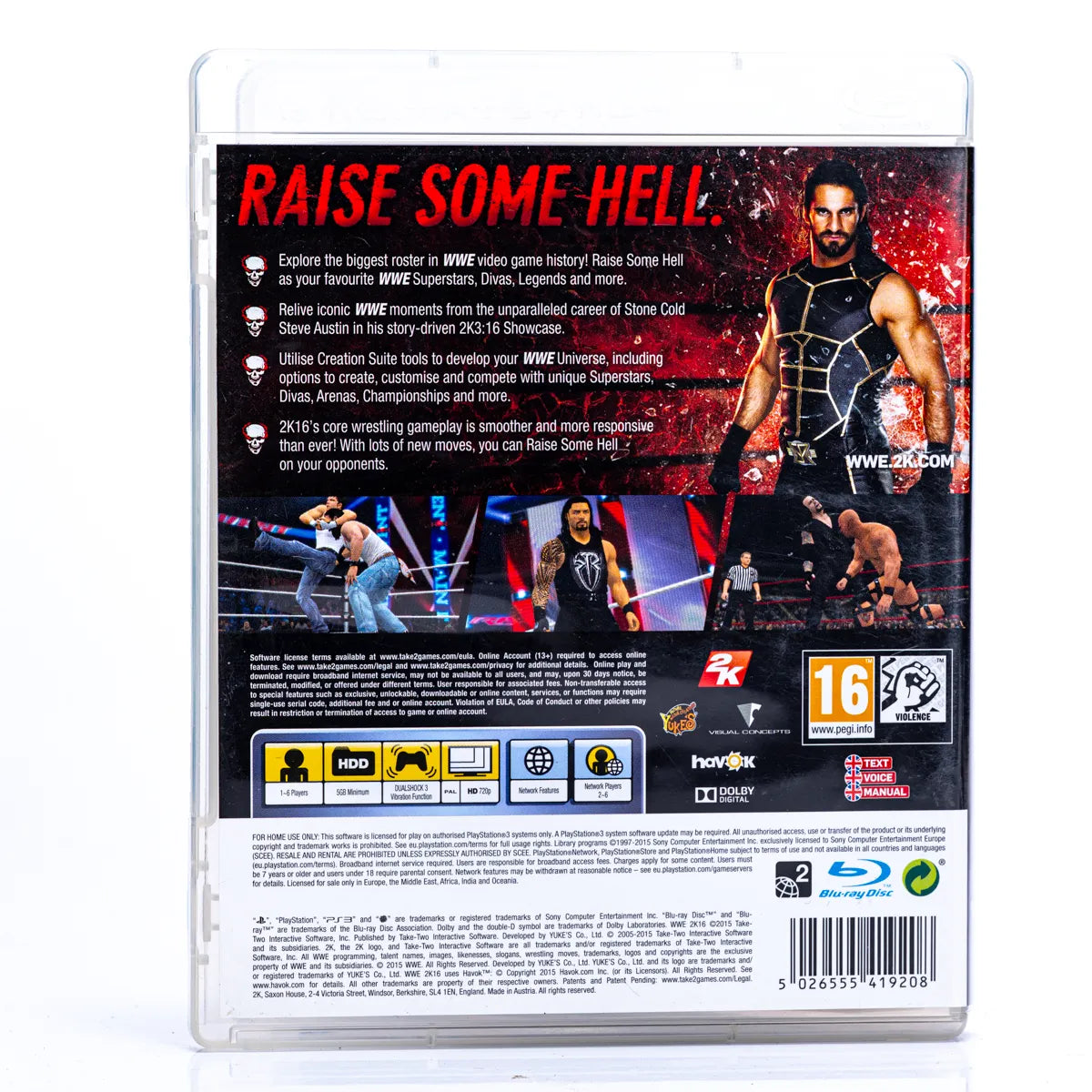 WWE 2K16 - PS3 Spill - Retrospillkongen