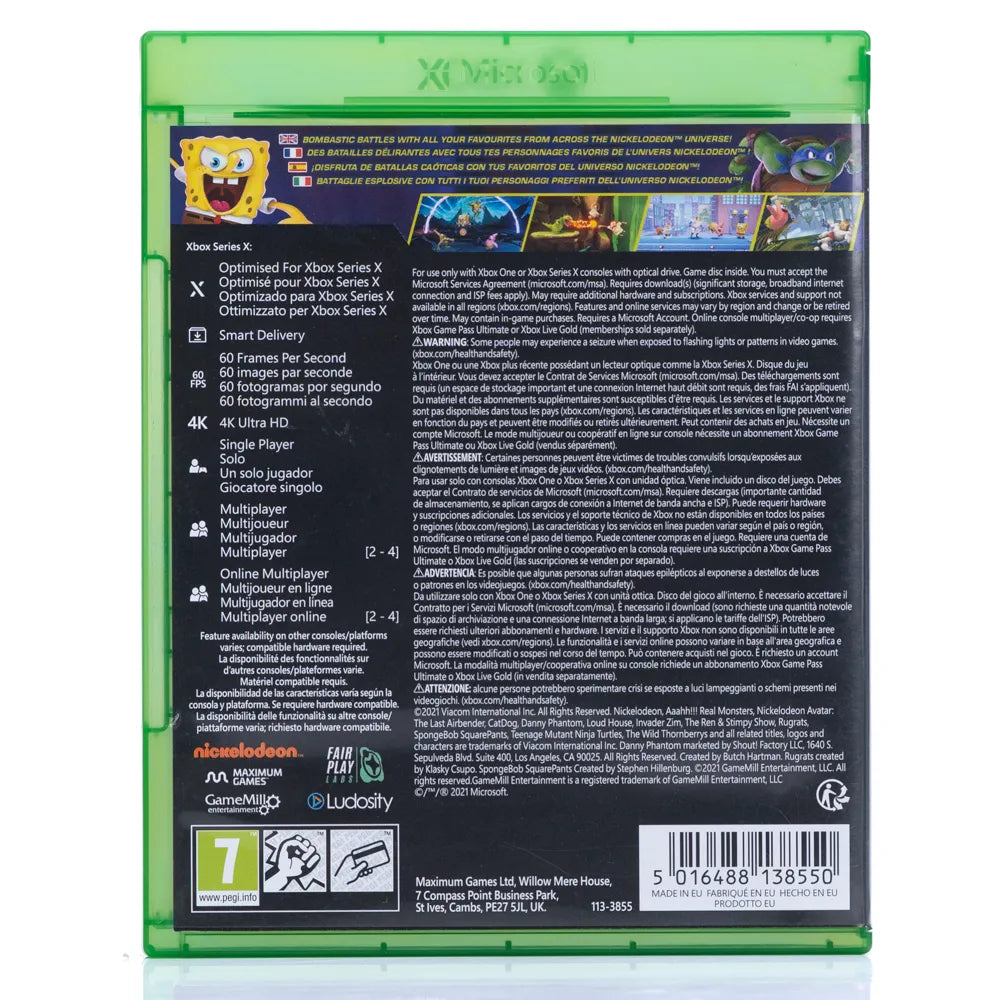 Nickelodeon All-Star Brawl - Xbox Series X spill - Retrospillkongen