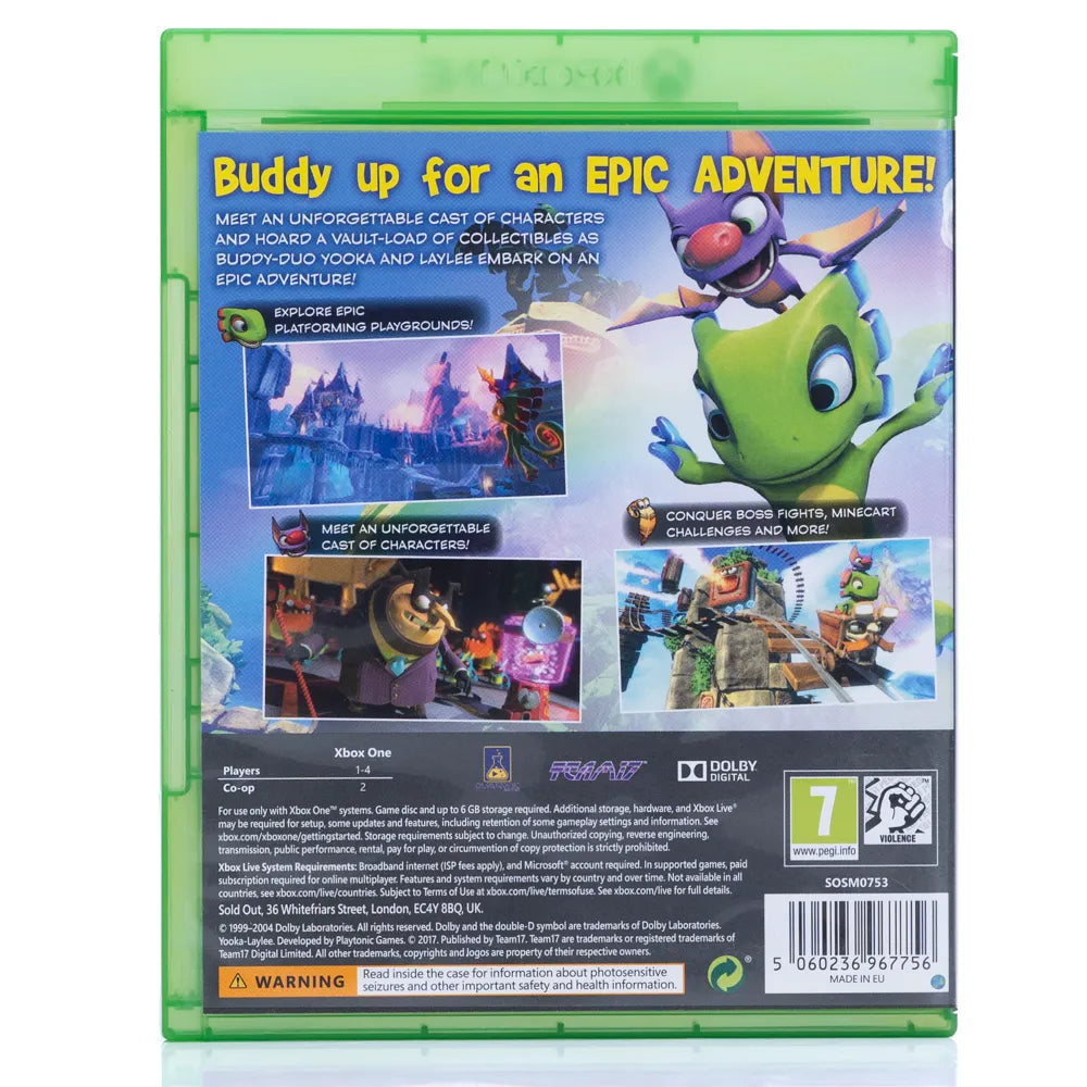 Yooka-Laylee - Xbox One spill