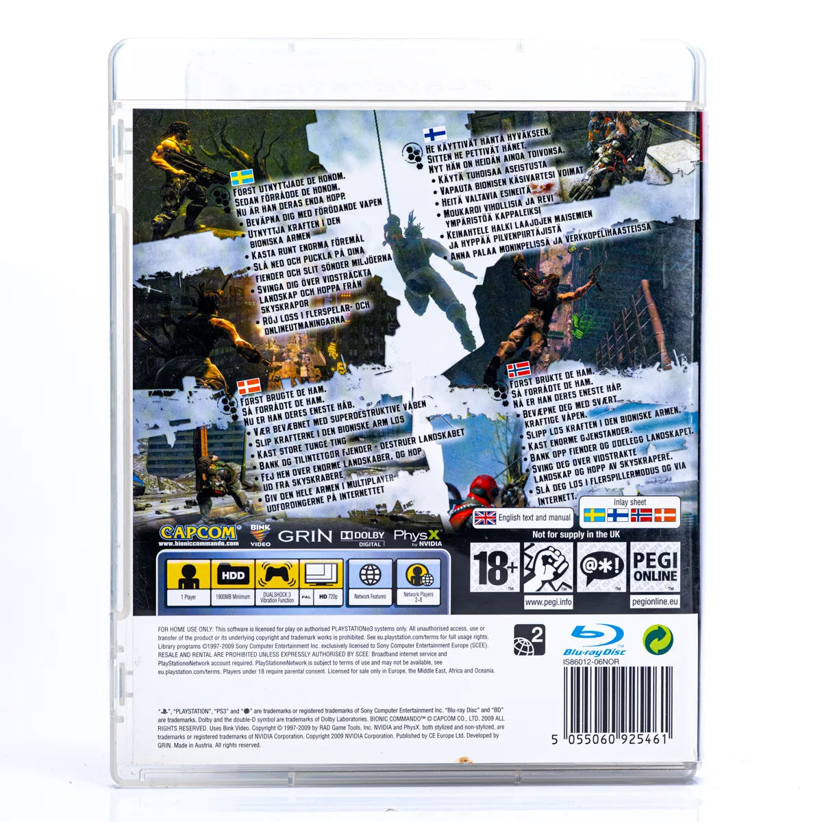 Bionic Commando - PS3 spill - Retrospillkongen