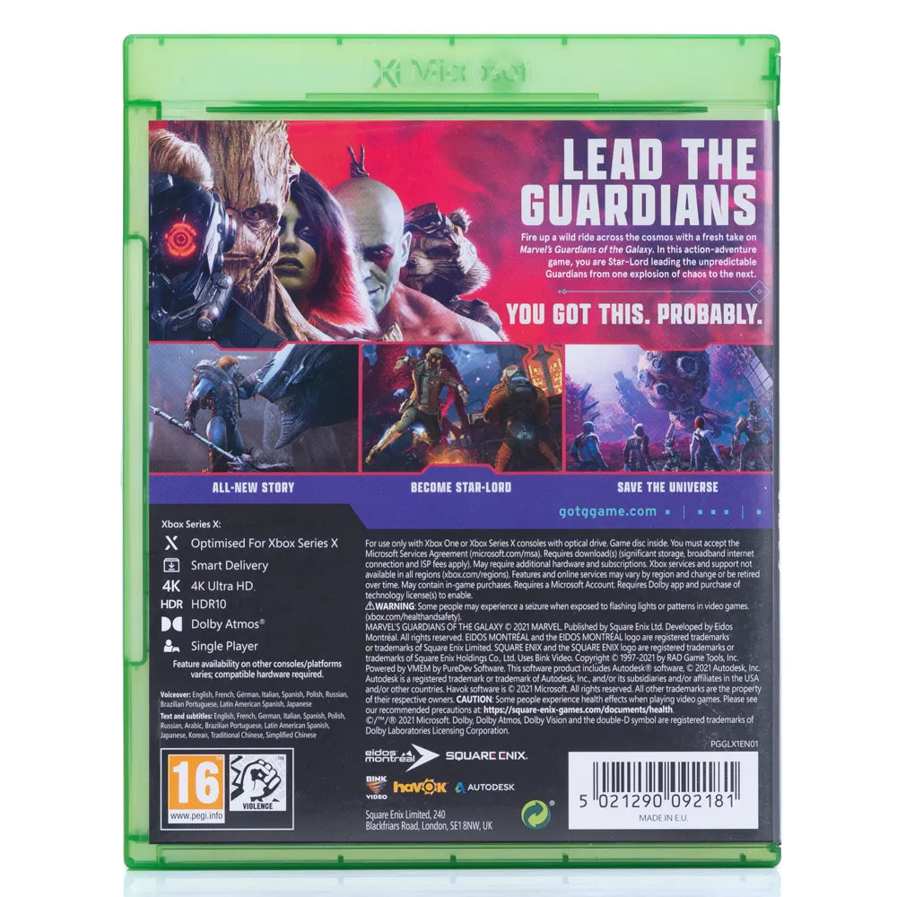 Marvel’s Guardians of the Galaxy - Xbox Series X spill - Retrospillkongen