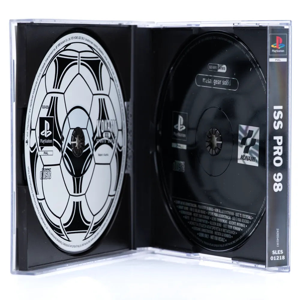 International Superstar Soccer Pro '98 - PS1 spill - Retrospillkongen