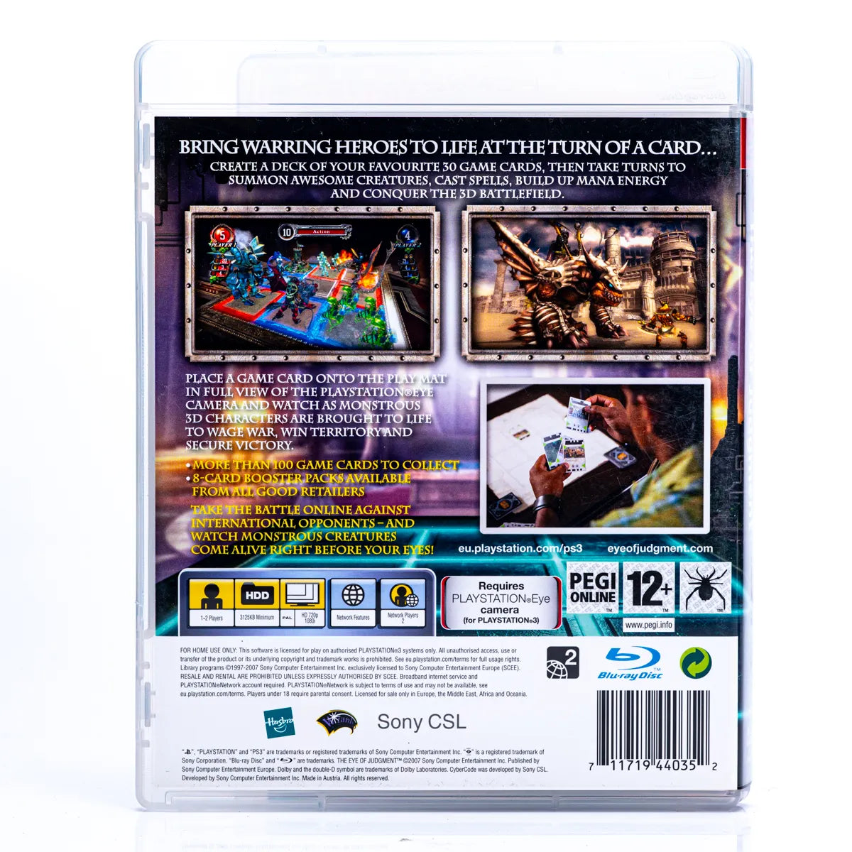The Eye of Judgment - PS3 spill - Retrospillkongen