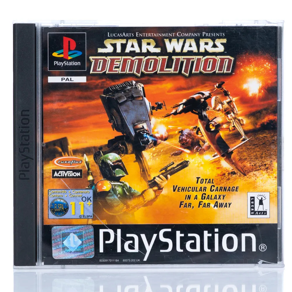 Star Wars: Demolition - PS1 spill - Retrospillkongen