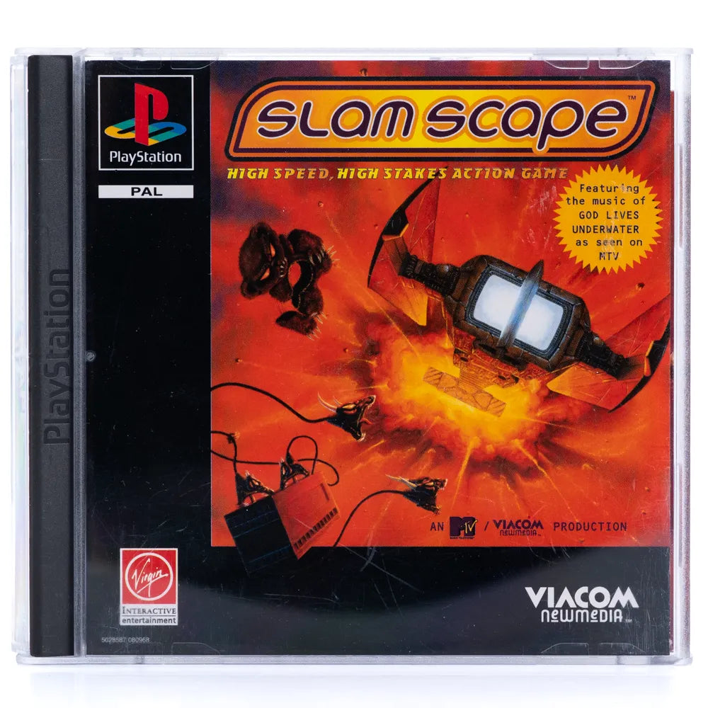 Slam Scape - PS1 spill - Retrospillkongen