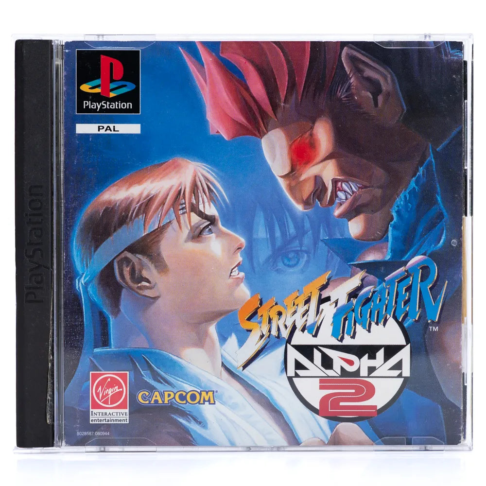 Street Fighter Alpha 2 - PS1 spill - Retrospillkongen