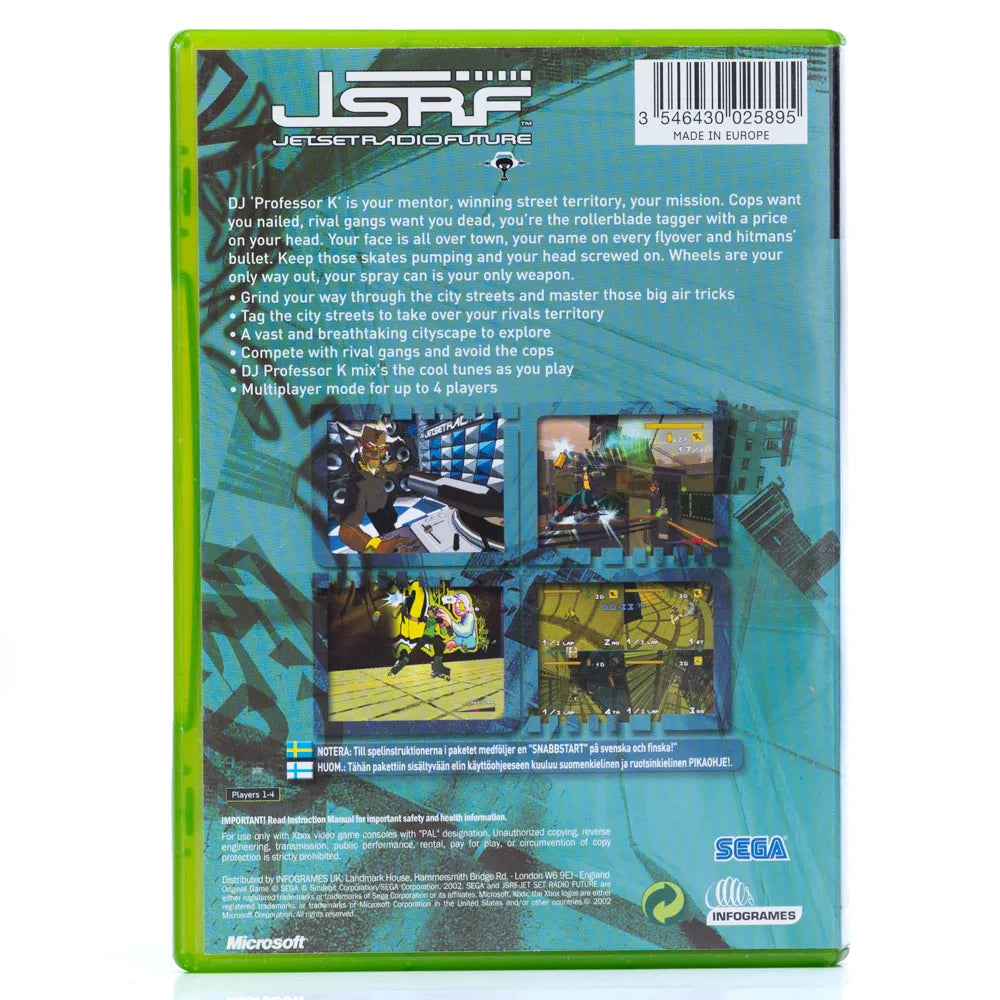 Jet Set Radio Future - Xbox spill - Retrospillkongen