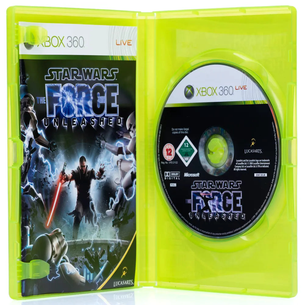 Star Wars: The Force Unleashed - Xbox 360 spill - Retrospillkongen