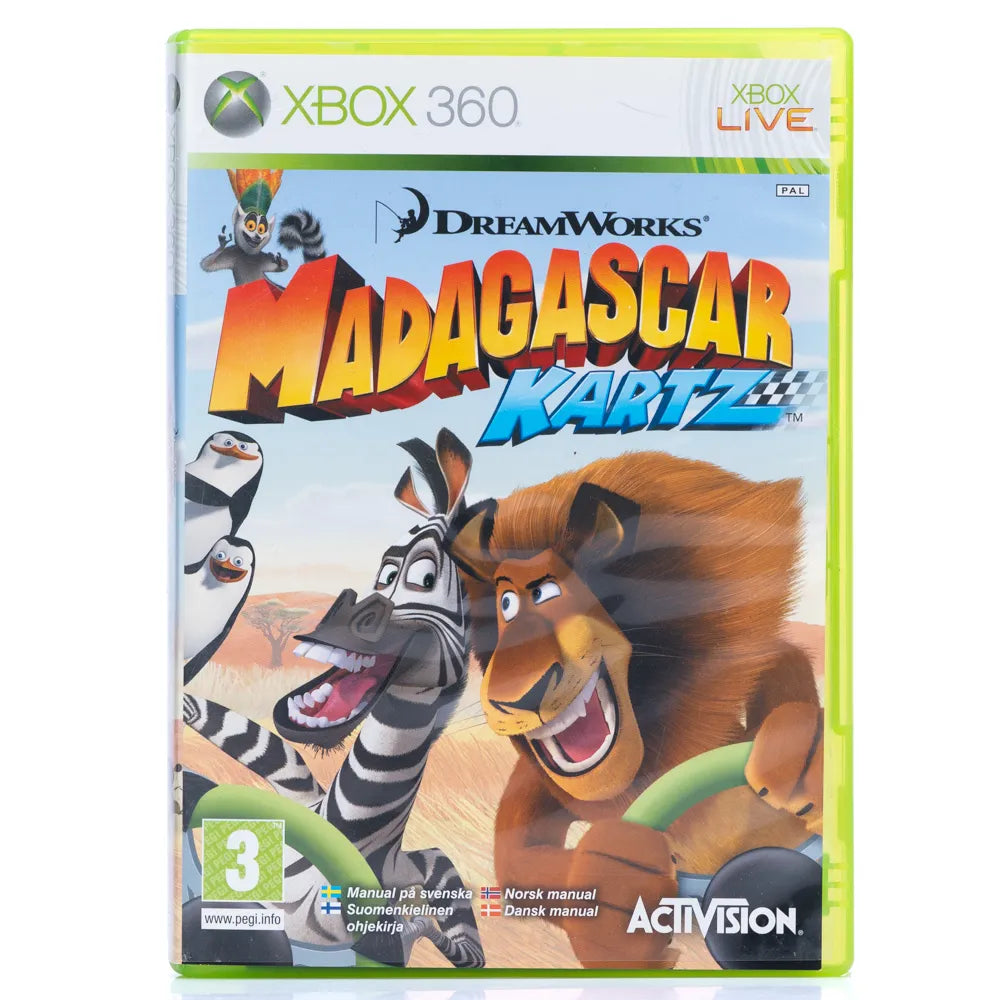 Madagascar Kartz - Xbox 360 spill