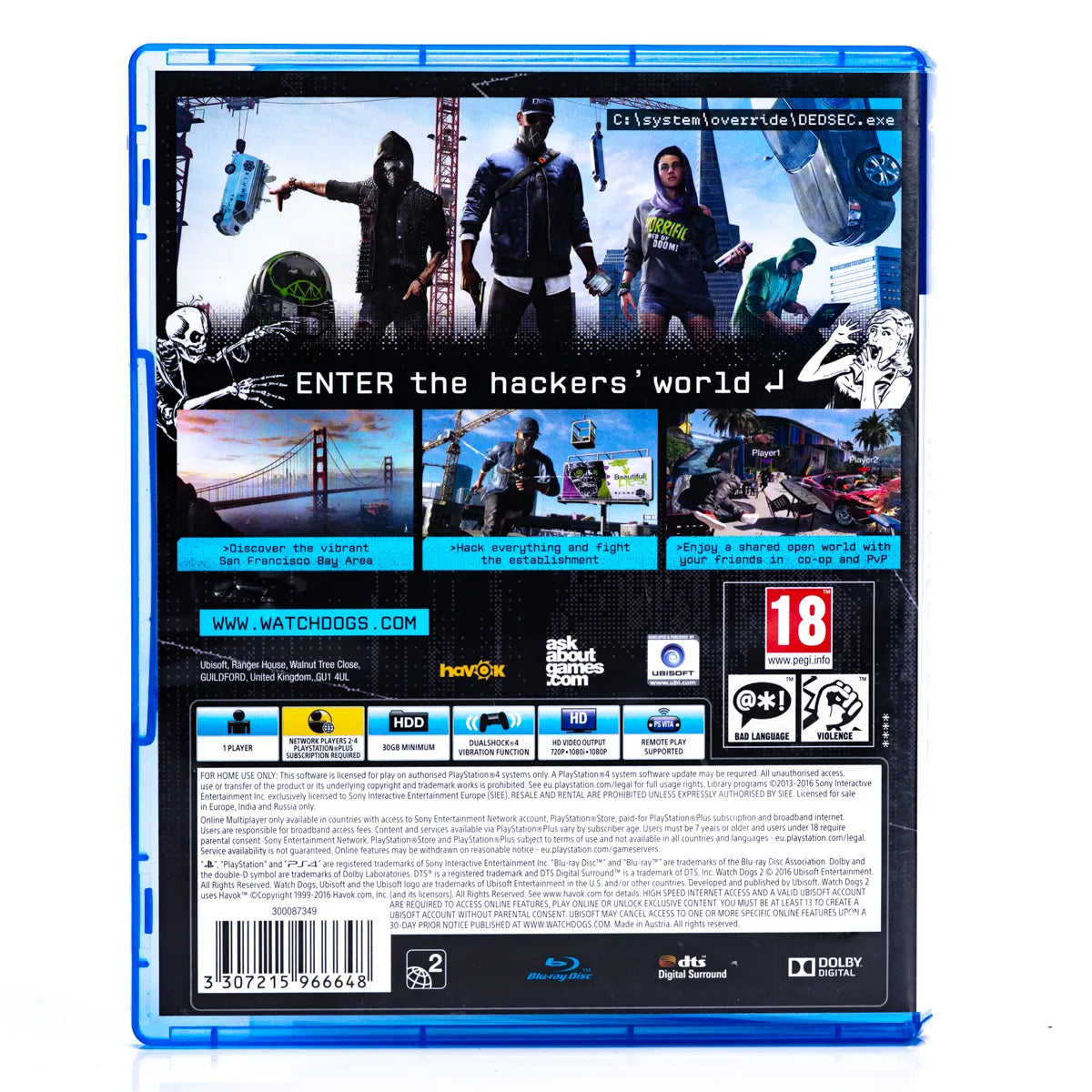 Watch Dogs 2 - PS4 Spill - Retrospillkongen