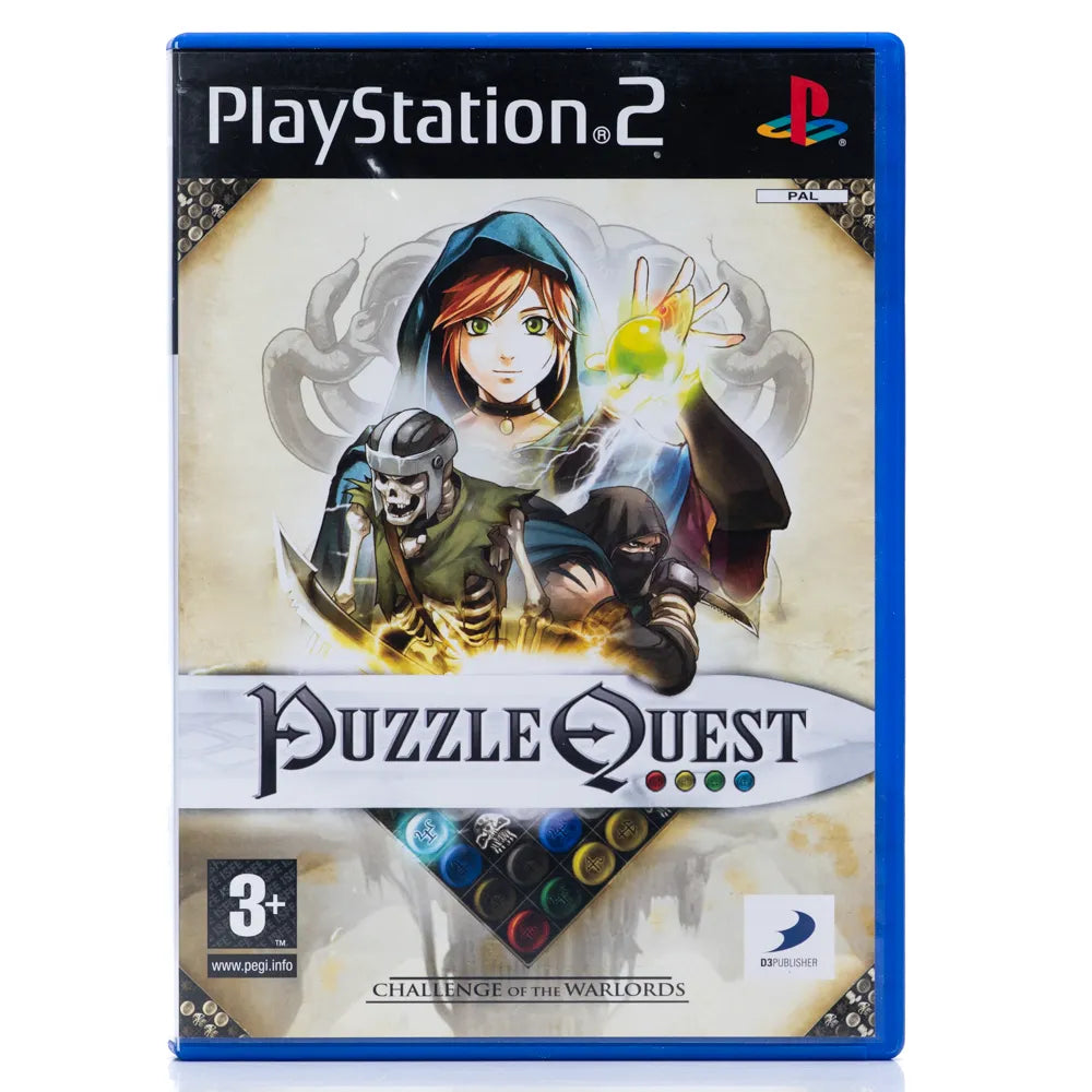 Puzzle Quest: Challenge of the Warlords - PS2 spill - Retrospillkongen