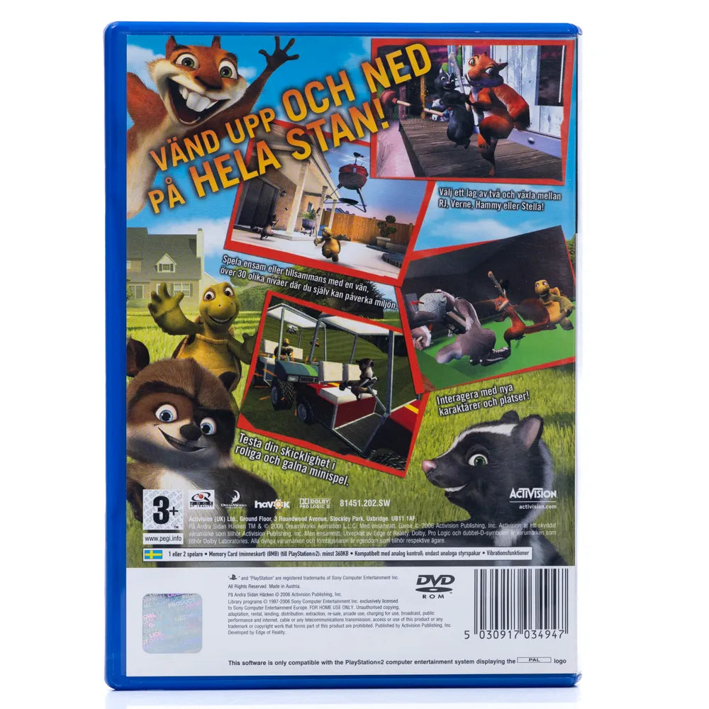 Over Hekken | Over the Hedge - PS2 spill - Retrospillkongen