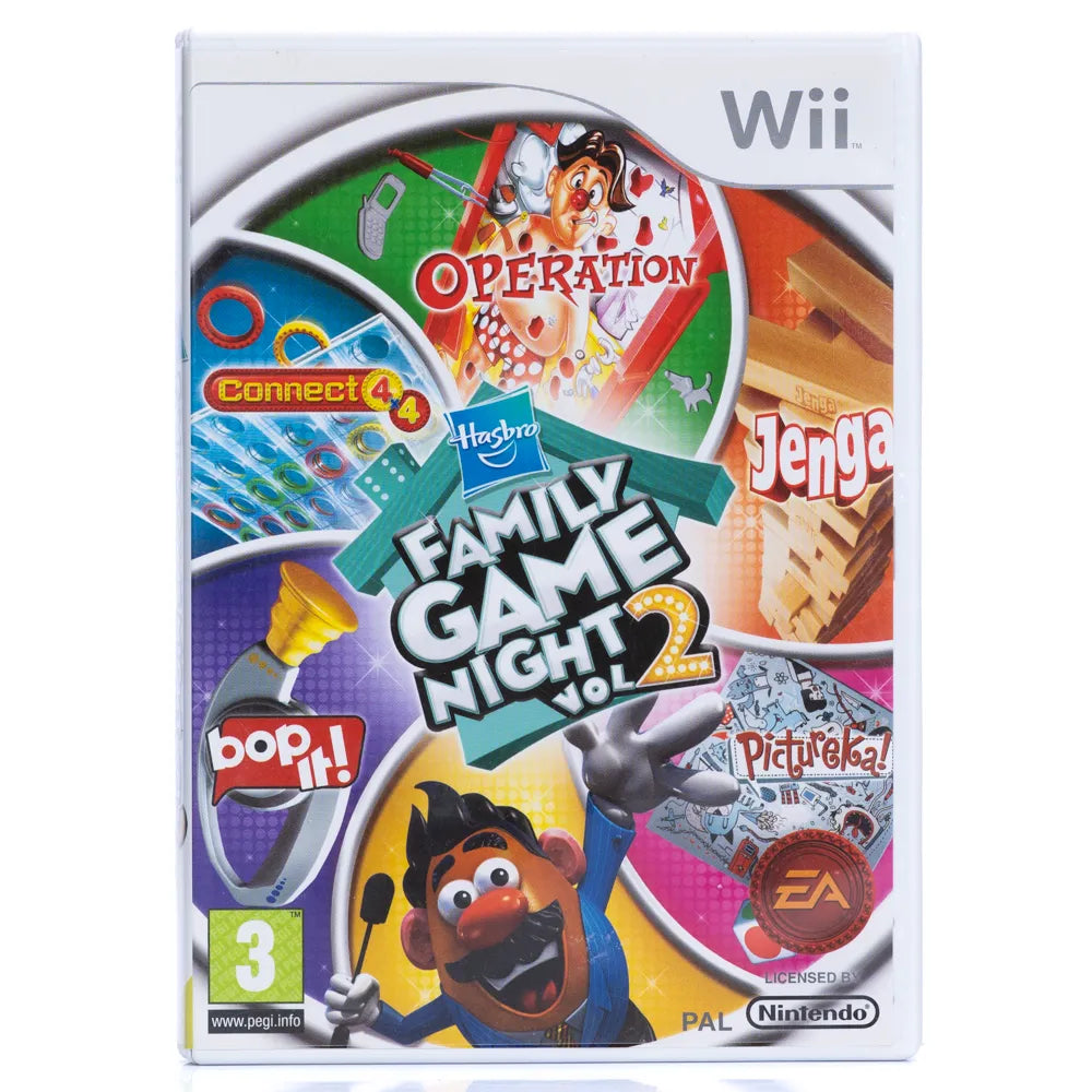Hasbro Family Game Night Volume 2 - Wii Spill