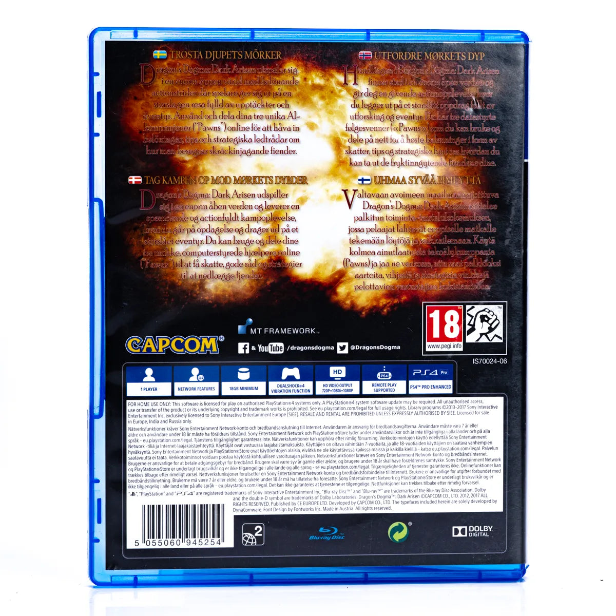 Dragons Dogma Dark Arisen - PS4 Spill - Retrospillkongen