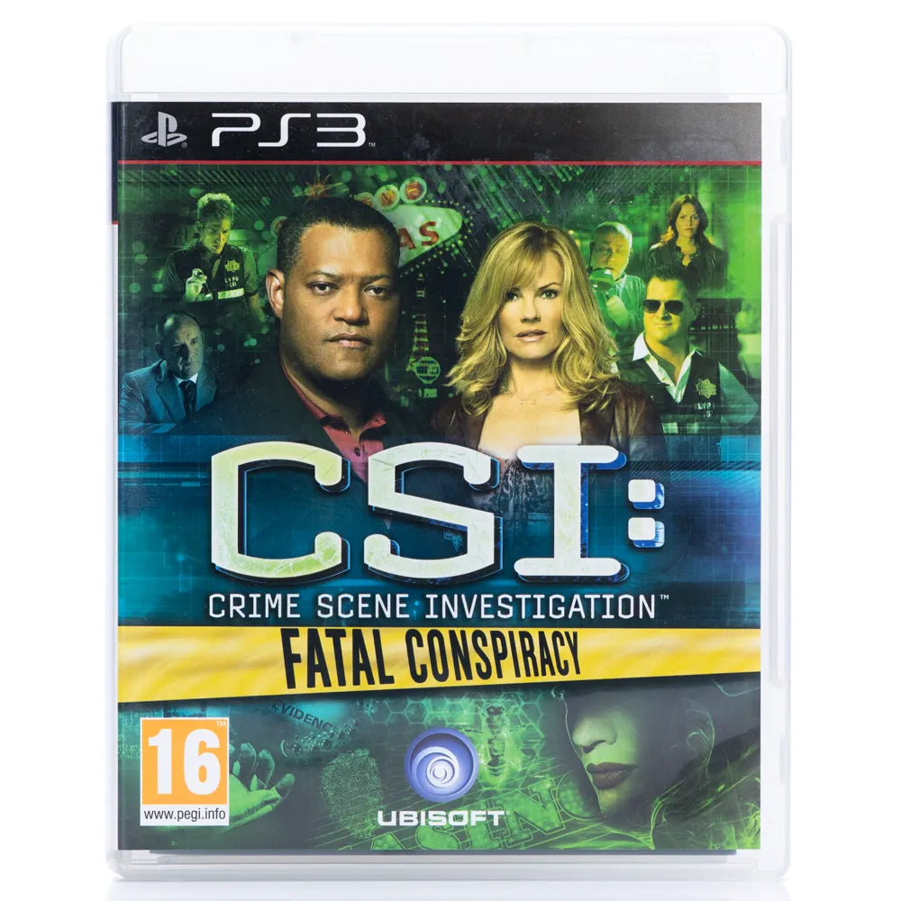 CSI: Crime Scene Investigation - Fatal Conspiracy - PS3 spill