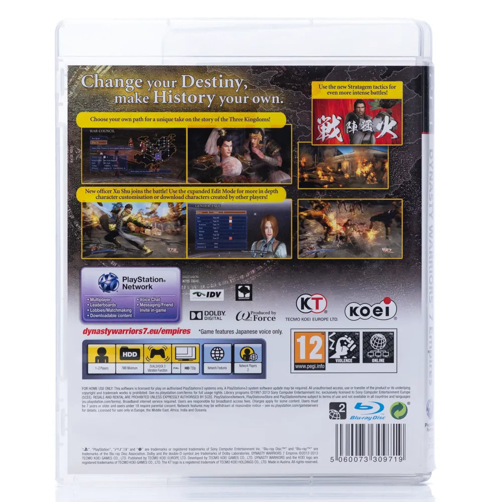 Dynasty Warriors 7: Empires - PS3 spill - Retrospillkongen