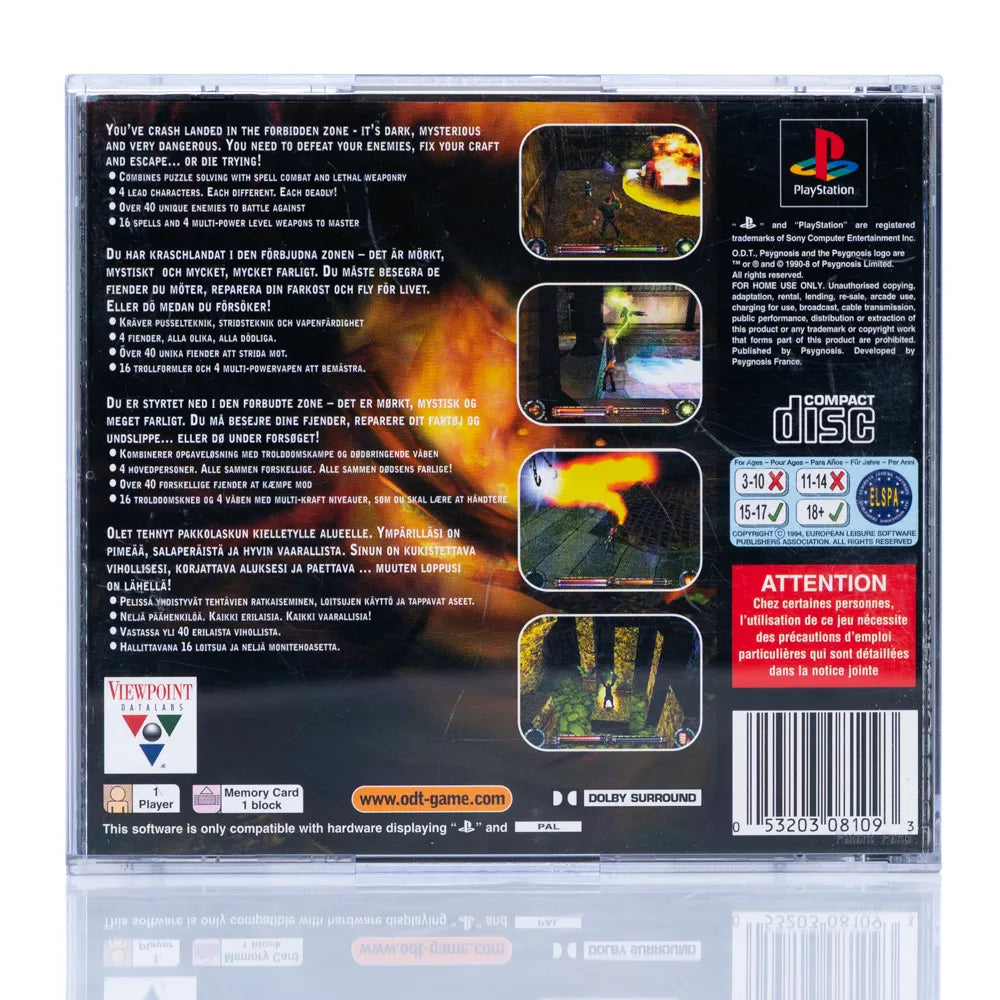 O.D.T. - PS1 spill - Retrospillkongen