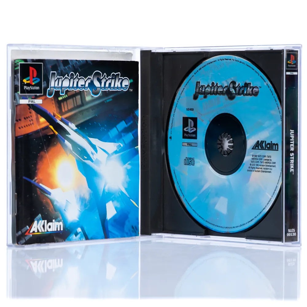 Jupiter Strike - PS1 spill - Retrospillkongen