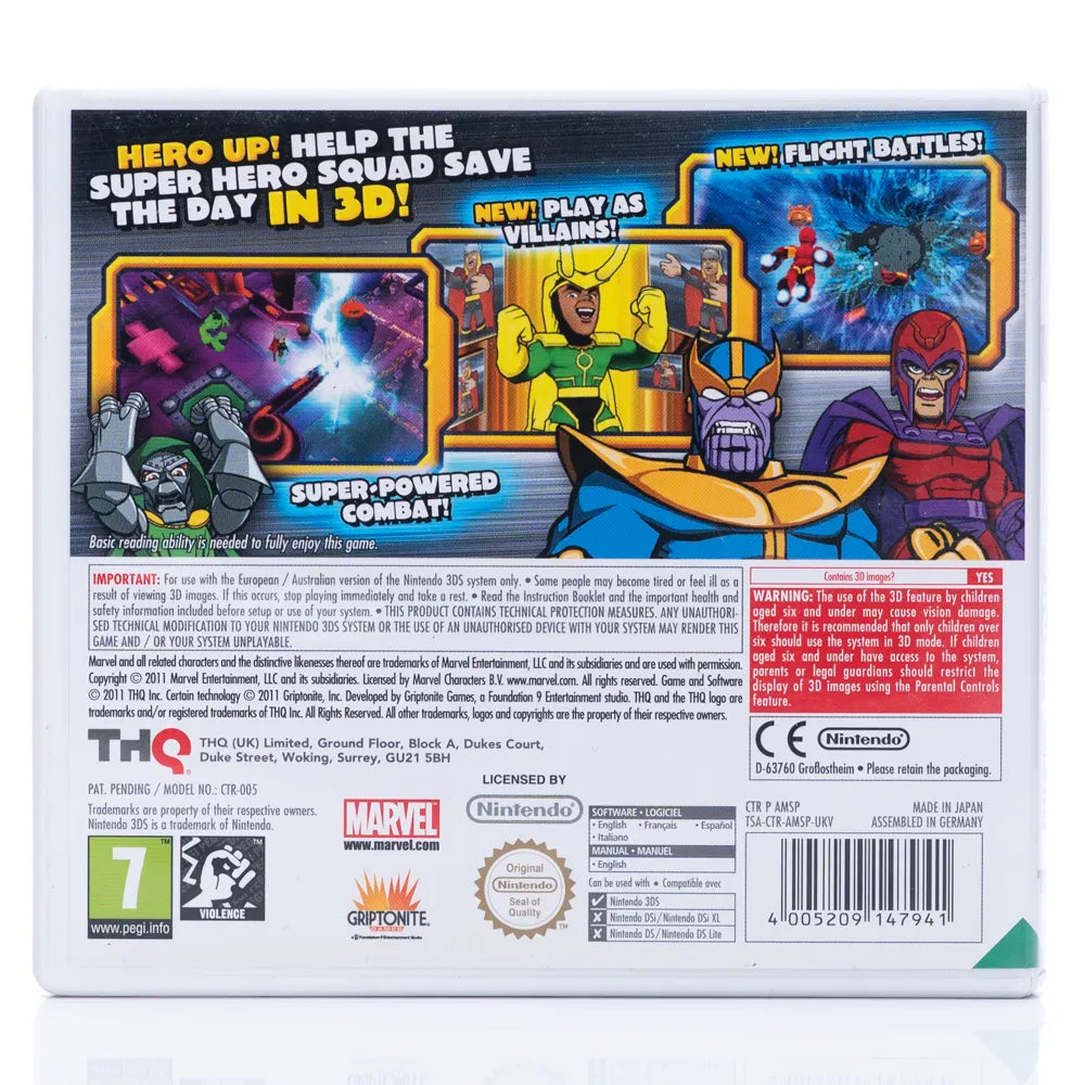 Marvel Super Hero Squad: The Infinity Gauntlet - Nintendo 3DS spill