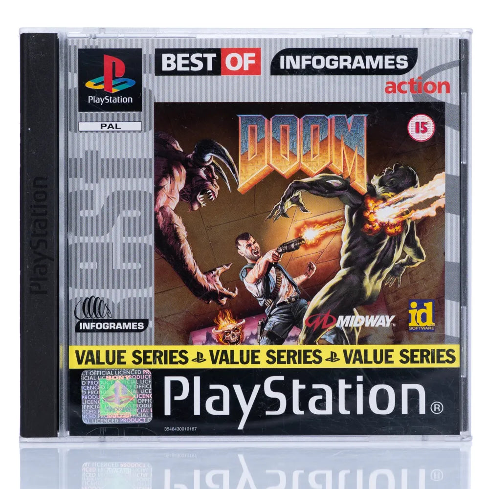 Doom - PS1 spill - Retrospillkongen