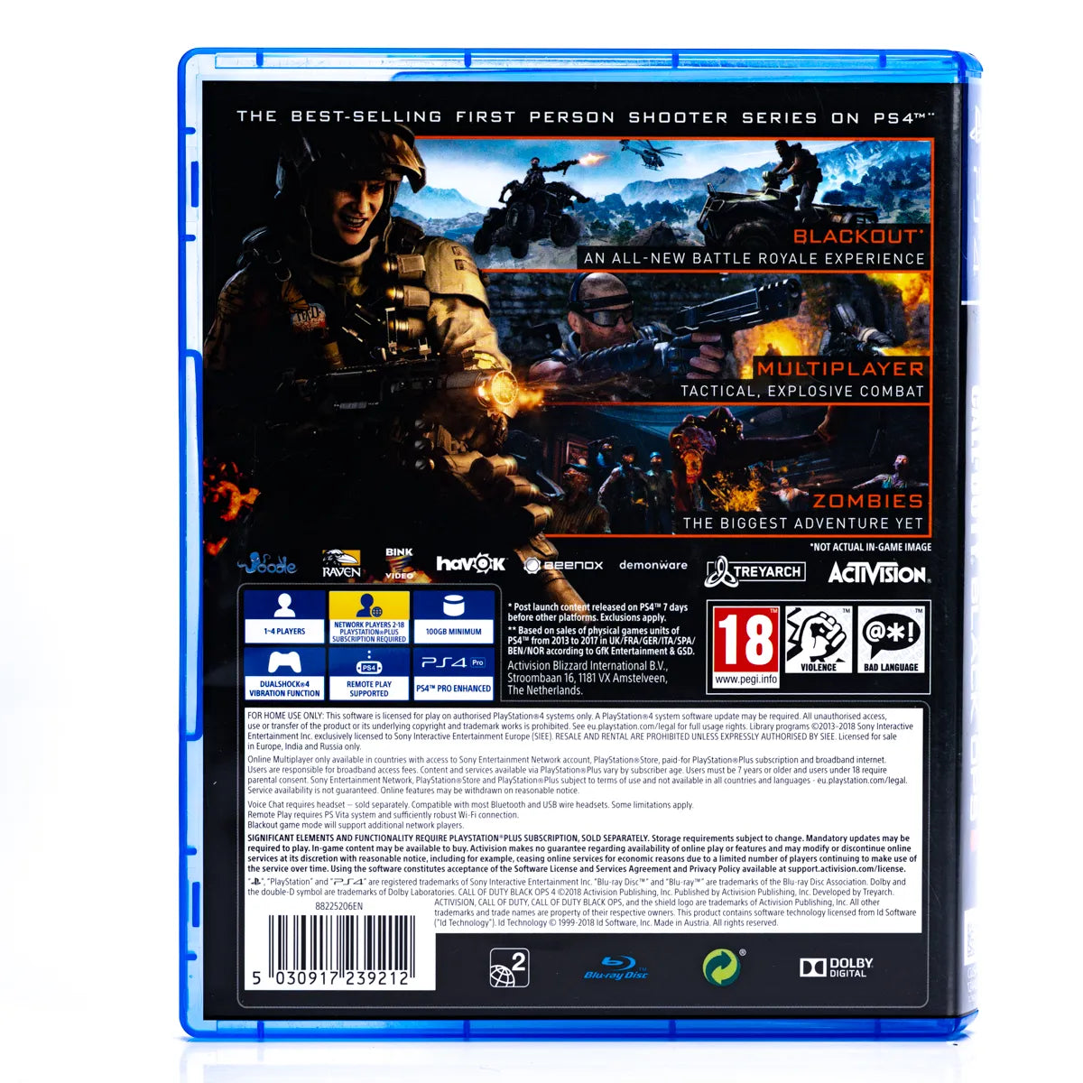 Call of Duty: Black Ops IIII - PS4 Spill - Retrospillkongen