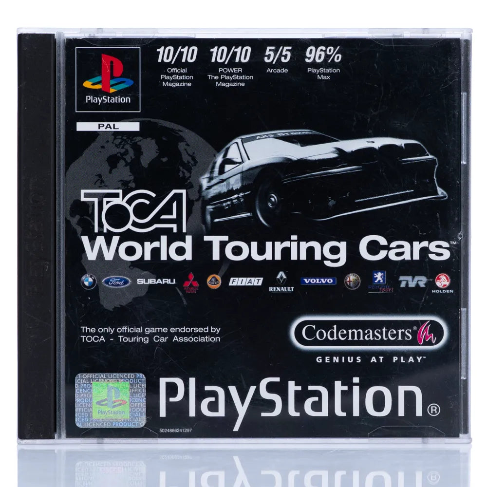TOCA World Touring Cars - PS1 spill - Retrospillkongen