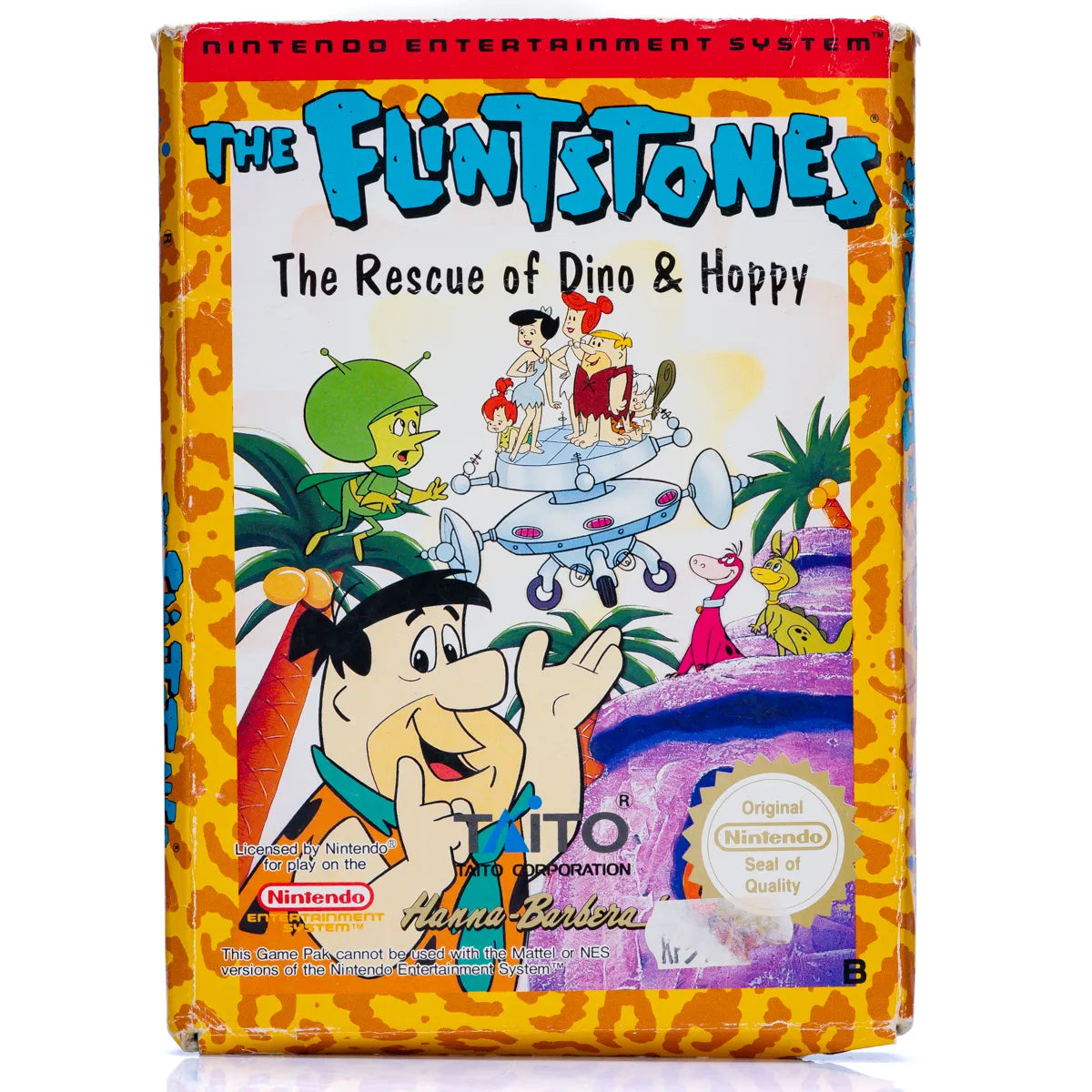The Flintstones: The Rescue of Dino & Hoppy - NES spill (I Eske) - Retrospillkongen