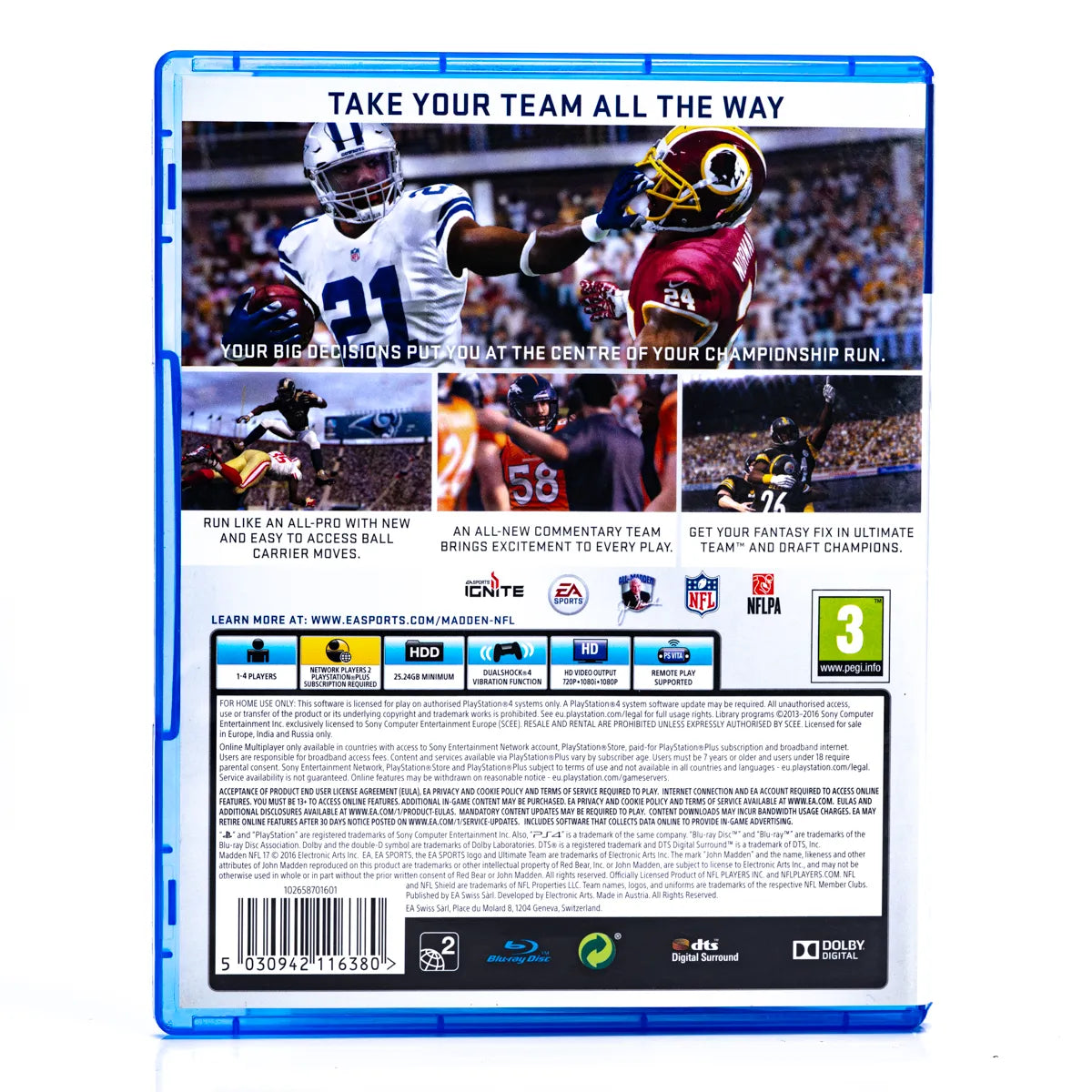 Madden NFL 17 - PS4 Spill - Retrospillkongen