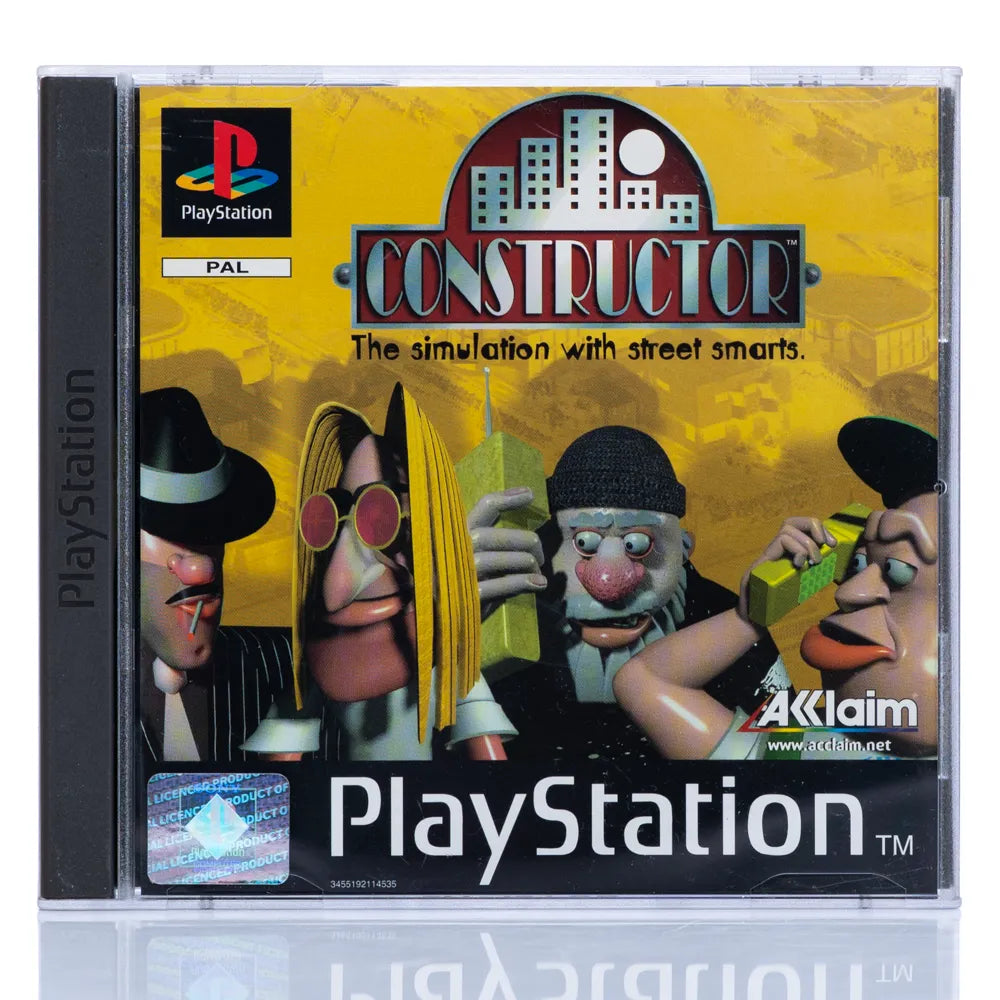 Constructor - PS1 spill - Retrospillkongen